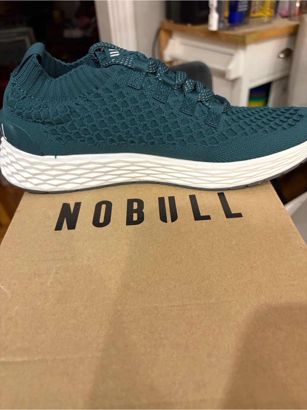 NOBULL Allday Knit Dark Teal Unisex, New in Box - Picture 6 of 9